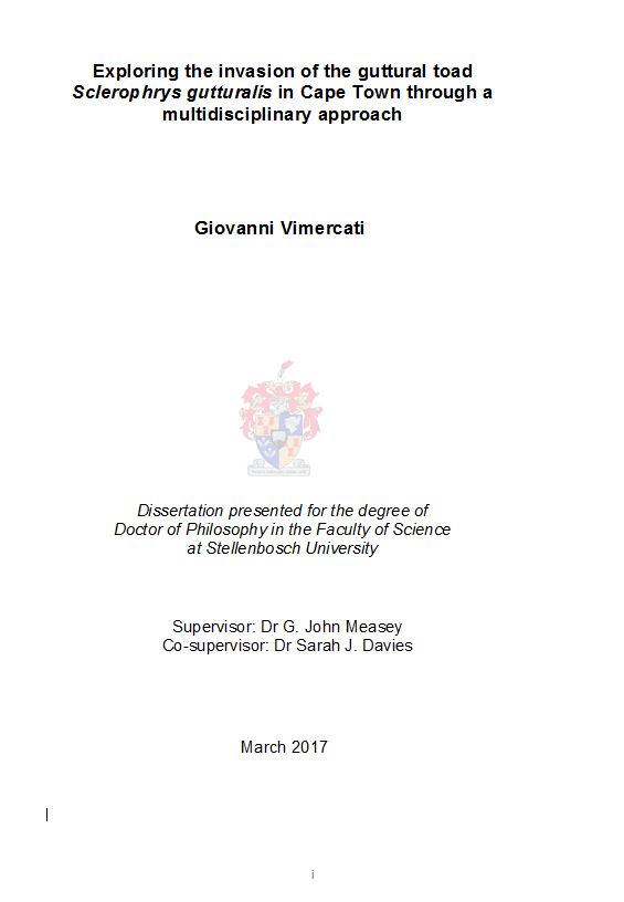 The thesis
